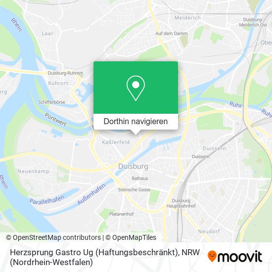 Herzsprung Gastro Ug (Haftungsbeschränkt) Karte