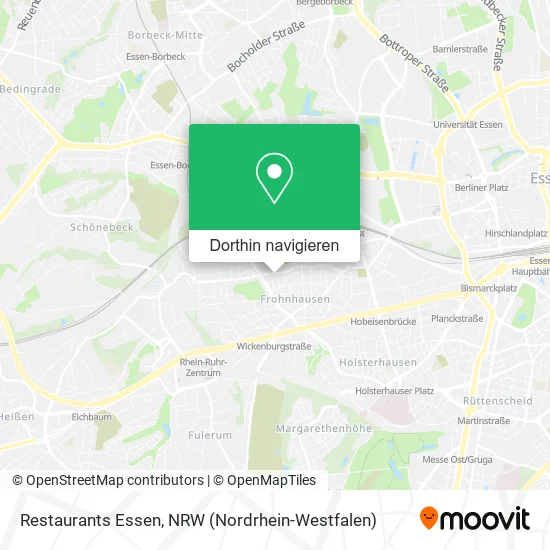 Restaurants Essen Karte