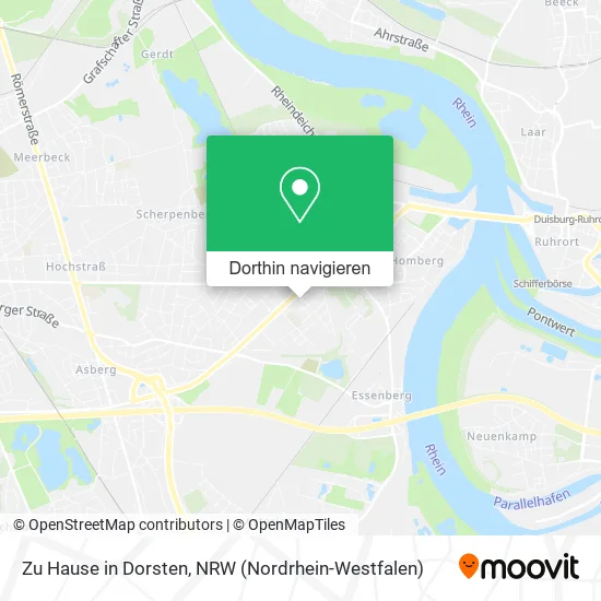 Zu Hause in Dorsten Karte