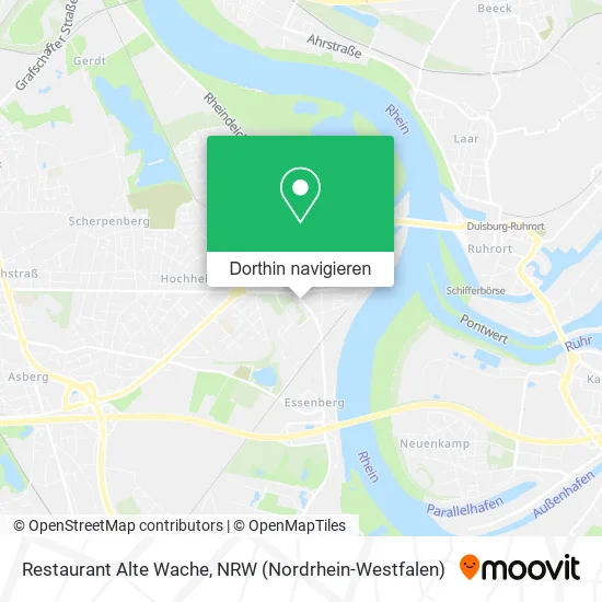 Restaurant Alte Wache Karte