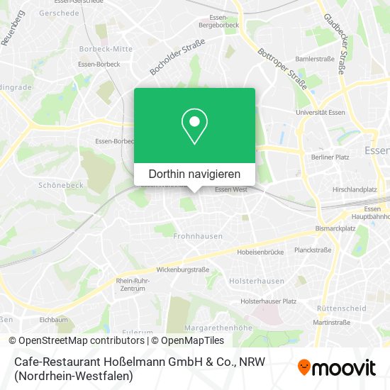 Cafe-Restaurant Hoßelmann GmbH & Co. Karte