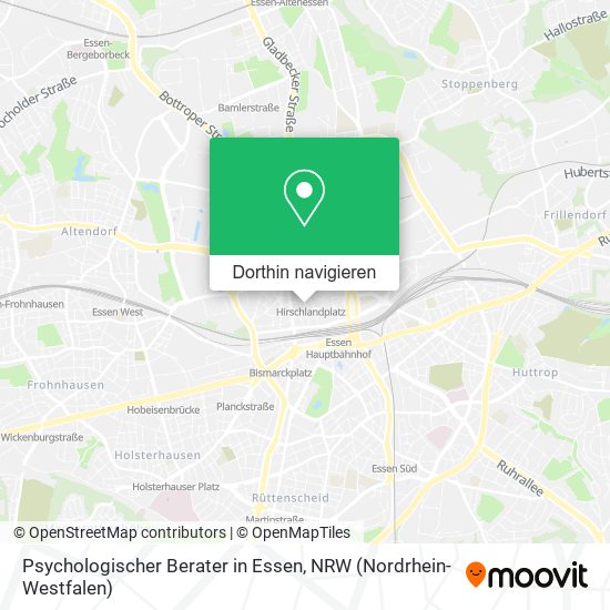 Psychologischer Berater in Essen Karte