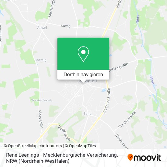 René Leenings - Mecklenburgische Versicherung Karte