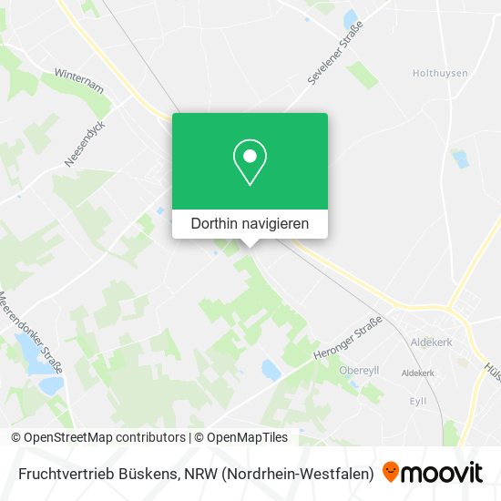 Fruchtvertrieb Büskens Karte