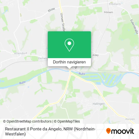 Restaurant Il Ponte da Angelo Karte