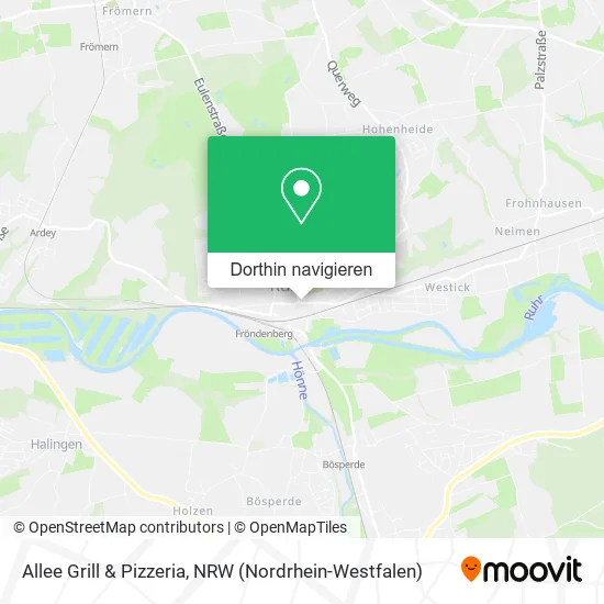 Allee Grill & Pizzeria Karte