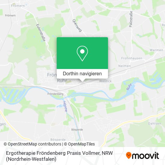 Ergotherapie Fröndenberg Praxis Vollmer Karte