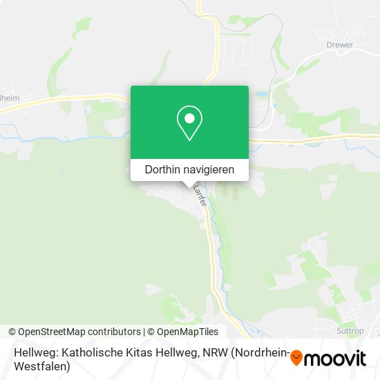 Hellweg: Katholische Kitas Hellweg Karte