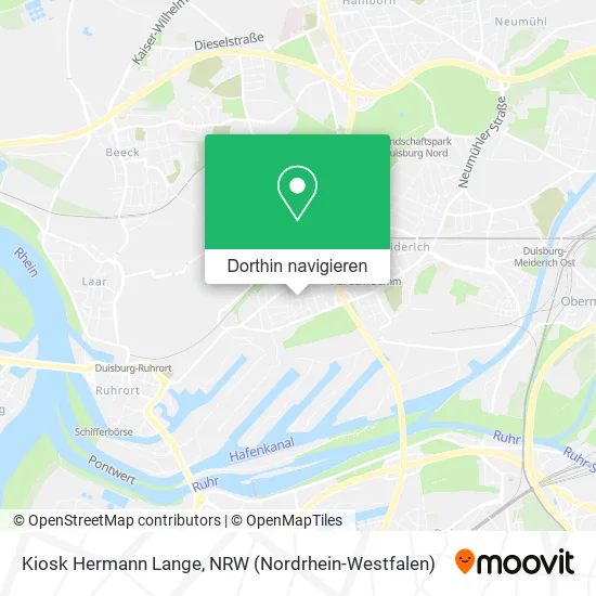 Kiosk Hermann Lange Karte