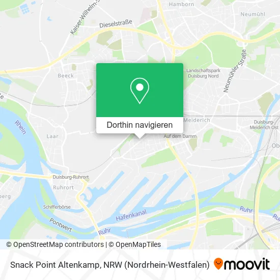 Snack Point Altenkamp Karte