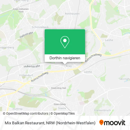 Mix Balkan Restaurant Karte