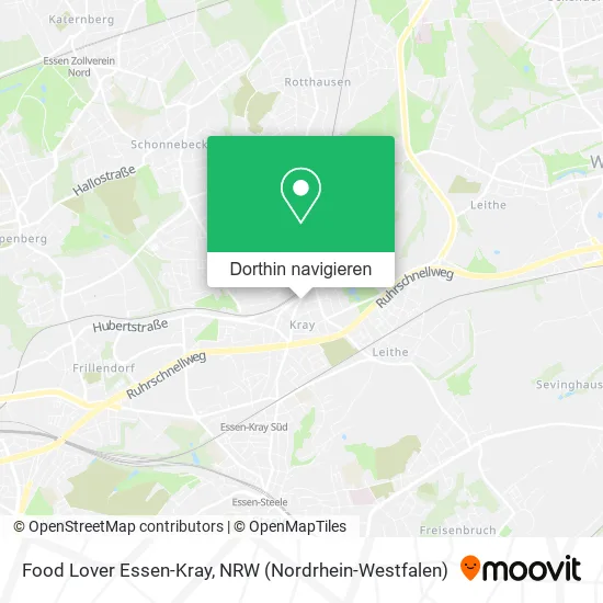 Food Lover Essen-Kray Karte