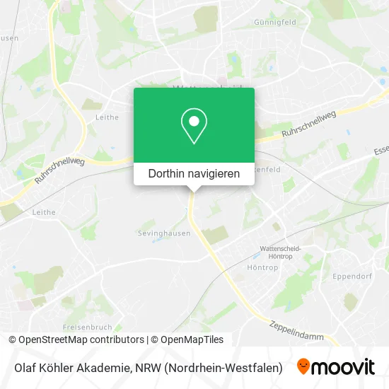 Olaf Köhler Akademie Karte