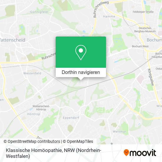 Klassische Homöopathie Karte