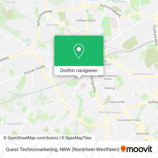 Quest Technomarketing Karte