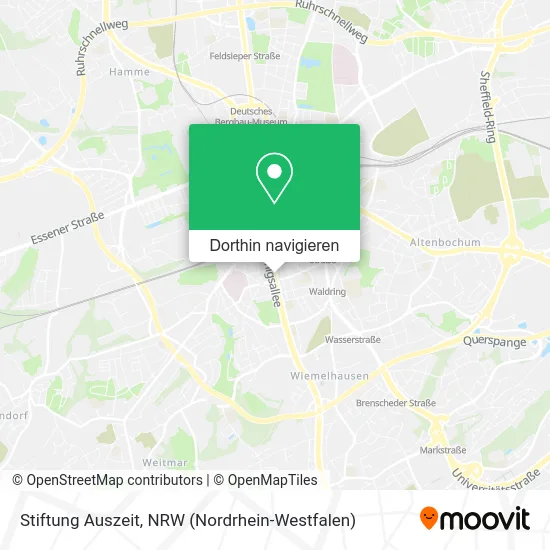 Stiftung Auszeit Karte