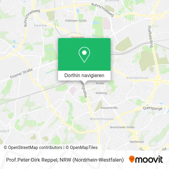 Prof.Peter-Dirk Reppel Karte