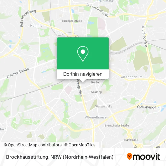 Brockhausstiftung Karte