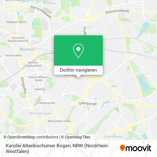 Kanzlei Altenbochumer Bogen Karte