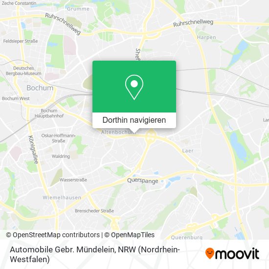 Automobile Gebr. Mündelein Karte