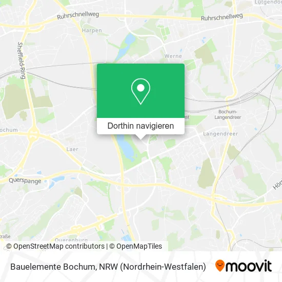 Bauelemente Bochum Karte
