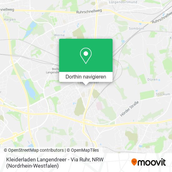 Kleiderladen Langendreer - Via Ruhr Karte