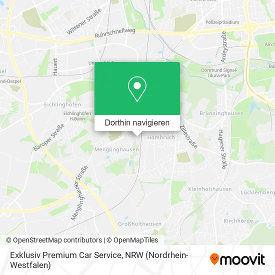 Exklusiv Premium Car Service Karte