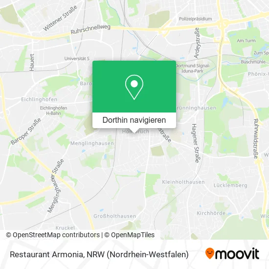 Restaurant Armonia Karte