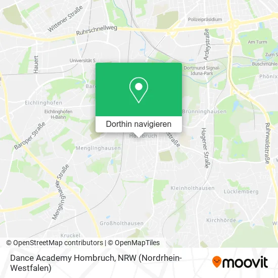 Dance Academy Hombruch Karte