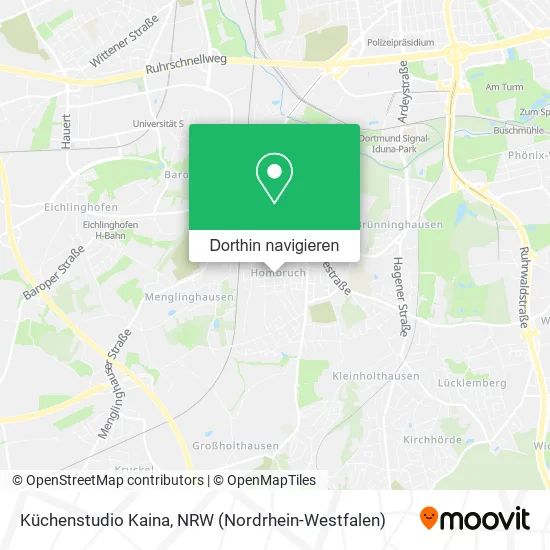 Küchenstudio Kaina Karte