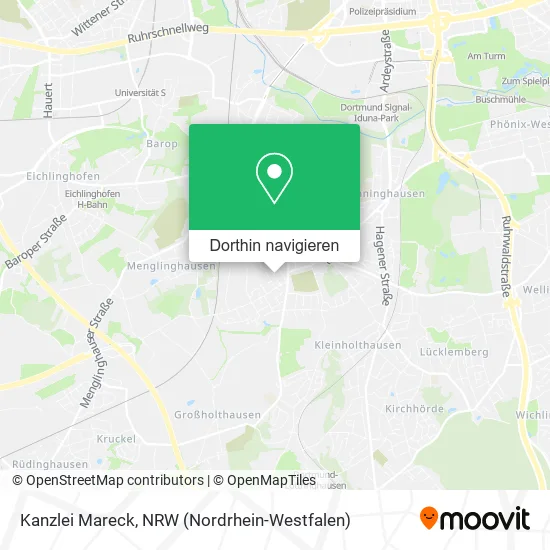 Kanzlei Mareck Karte