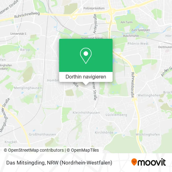 Das Mitsingding Karte