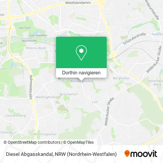 Diesel Abgasskandal Karte