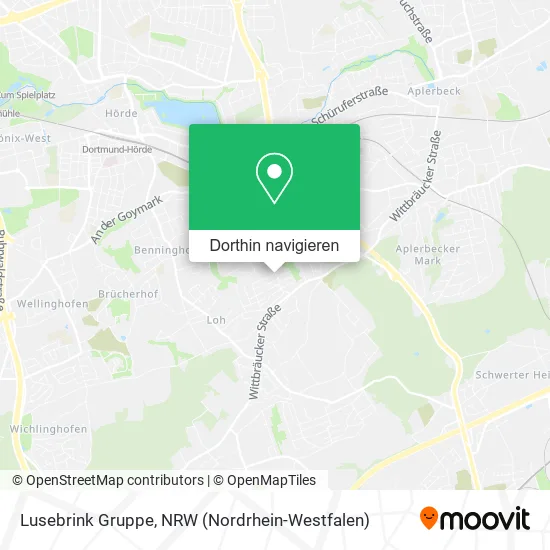 Lusebrink Gruppe Karte