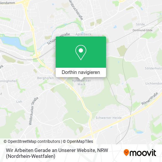 Wir Arbeiten Gerade an Unserer Website Karte