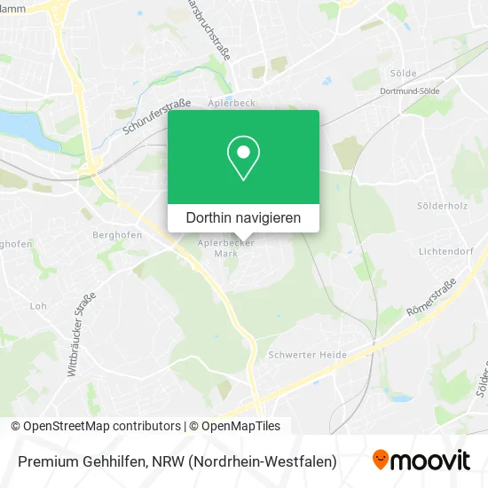 Premium Gehhilfen Karte