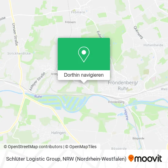 Schlüter Logistic Group Karte