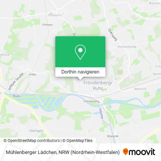 Mühlenberger Lädchen Karte
