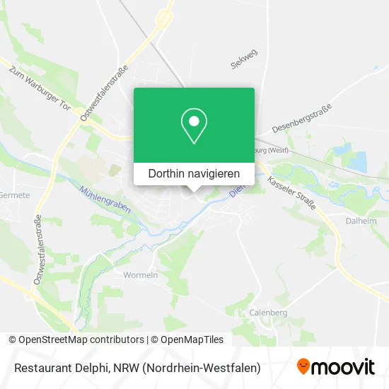 Restaurant Delphi Karte