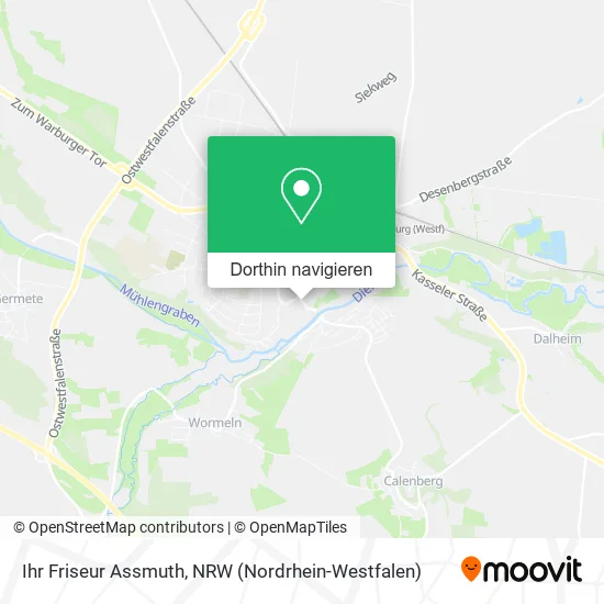 Ihr Friseur Assmuth Karte