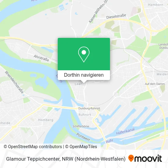 Glamour Teppichcenter Karte