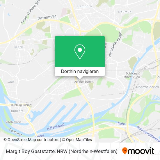 Margit Boy Gaststätte Karte
