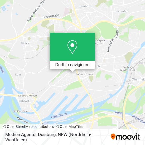 Medien Agentur Duisburg Karte