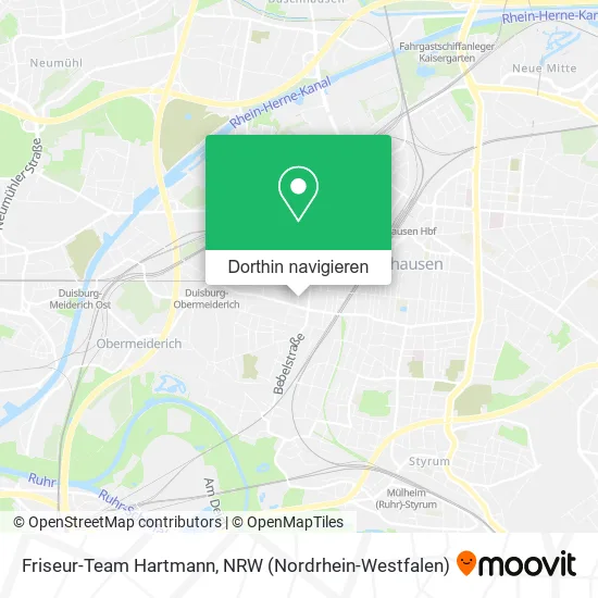 Friseur-Team Hartmann Karte