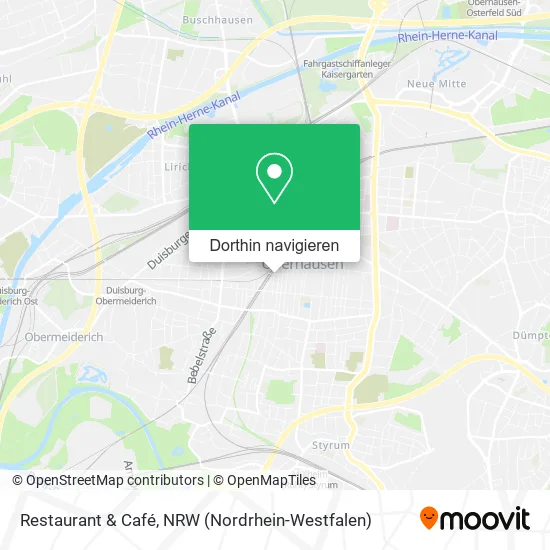 Restaurant & Café Karte