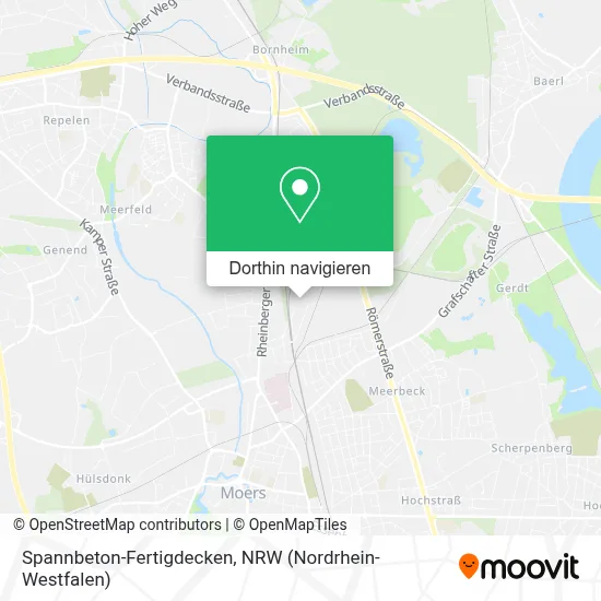 Spannbeton-Fertigdecken Karte