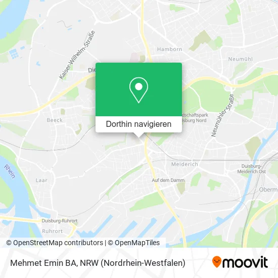 Mehmet Emin BA Karte