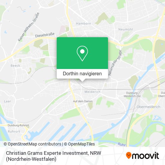 Christian Grams Experte Investment Karte