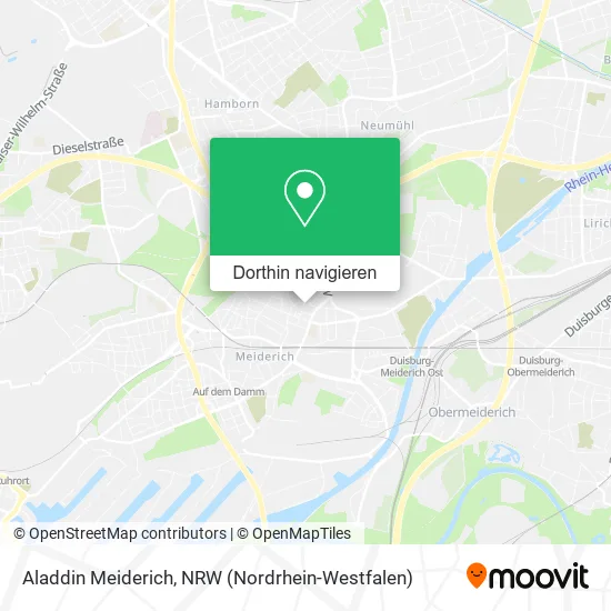 Aladdin Meiderich Karte