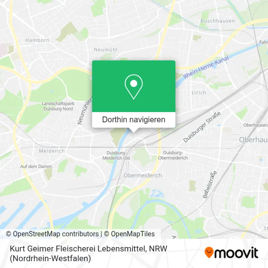 Kurt Geimer Fleischerei Lebensmittel Karte